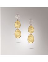 Pendientes Marco Bicego Mujer Lunaria in Oro amarillo Diamante 0.40 Ct OB1465-B - OB1465-B